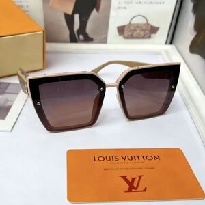 <AUTHENTIC>Louis Vuitton Two Tone Square Sunglasses